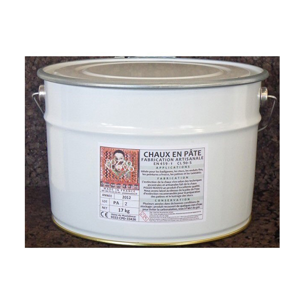 chaux pâte pozzo nuovo